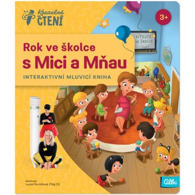 Albi Kouzelné čtení Kniha Rok ve školce s Mici a Mňau – Hledejceny.cz