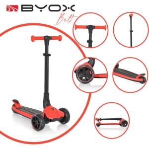 BYOX Тротинетка Bolt червена 110148 Тротинетка, скутер