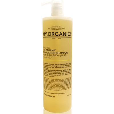 The Organic Exfoliating Shampoo Neem And Lemon 1000 ml