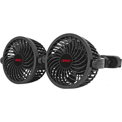 WELLHOX Ventilátor do auta pre opierku hlavy 2x4" 12V