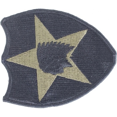 U.S. Nášivka Indián bojová polní 2nd. Infantry Division Vietnam