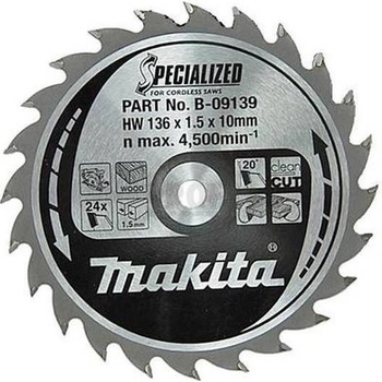 Makita B-09139 pilový kotouč 136x10 24 Z