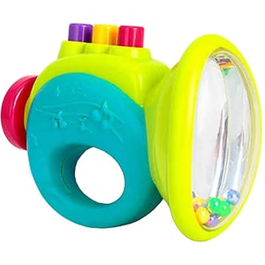 Hola Toys Бебешка дрънкалка Hola Toys - Тромпет (H939-8)