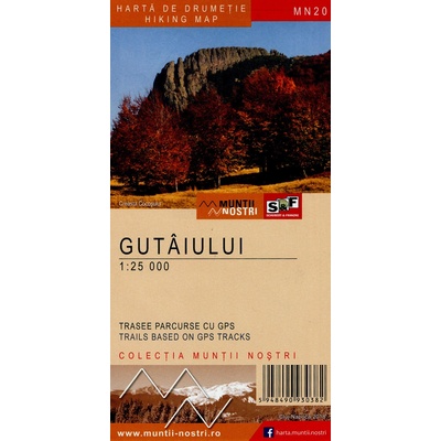 mapa Gutaiului 1:25 t.