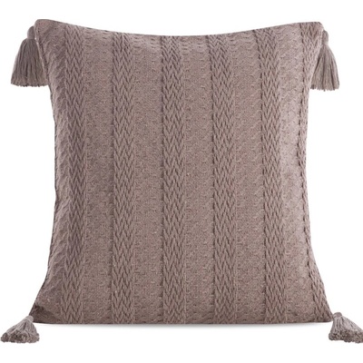 Eurofirany Boho hnedá 8 45 x 45 cm