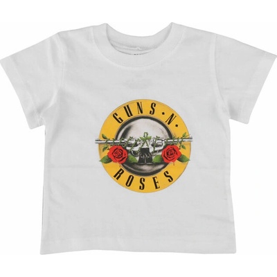 Tričko metal ROCK OFF Guns N' Roses Classic Logo černá