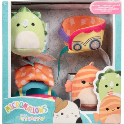 Micromallows Plush Accessory Set Ticket To Ride (sqmm0015)