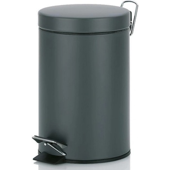 Kela Кош за баня с педал KELA Monaco 3л, тъмно сив (1541)