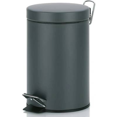 Kela Кош за баня с педал KELA Monaco 3л, тъмно сив (1541)