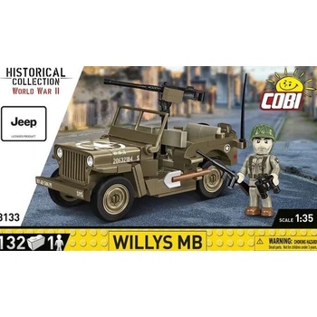 COBI 3133 - Jeep Willys MB - Kit De Construction Militaire