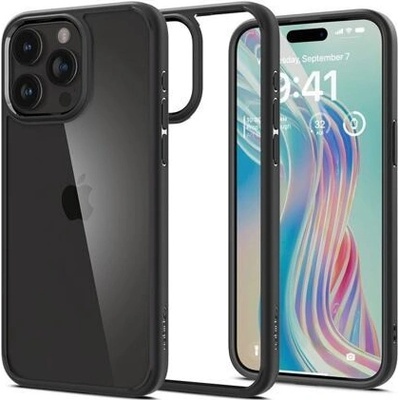 Spigen Crystal Hybrid iPhone 15 Pro Max matně čierne