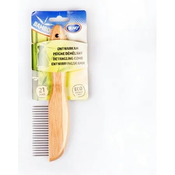 Image 1 of DUVO бамбуков гребен за разплитане 21 зъба, 21 см, Белгия - 158001