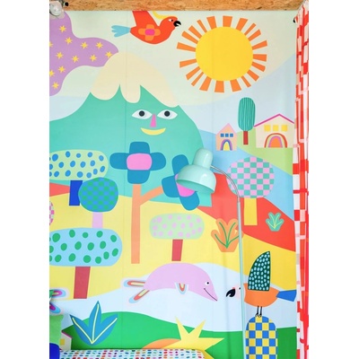 Mooui Nástenný panel - tapeta - Magic world 3,92 x 2,80 m uni