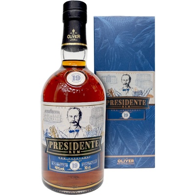 Presidente 19 Sistema Solera Dominican Republic 40% 0,7 l (čistá fľaša)