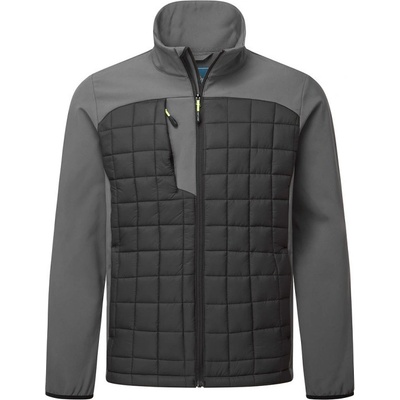 PortWest bunda PW328 Hybrid Jacket Šedá