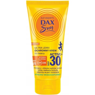 Dax Sun, Ultraľahký ochranný krém na tvár SPF30 Active+ 50 ml