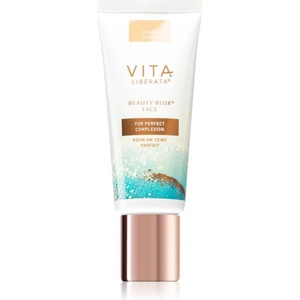Vita Liberata Beauty Blur Face озаряващ тониращ крем с изглаждащ ефект цвят Light 30ml