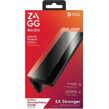 ZAGG Стъклен Протектор за Samsung Z Fold 6, ZAGG Invisible Shield Elite Glass, Прозрачен (840390312907)