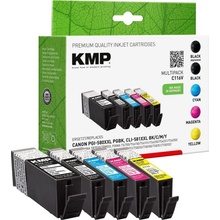 KMP Canon PGI-580XXL PGBK + CLI-581 XXL CMYK - kompatibilný