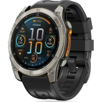 Tech-Protect silicone garmin fenix 5 / 6 / 6 pro / 7 / 8 (47 mm) / e black (5906302377183)