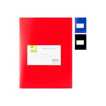 Image 1 of Q-CONNECT Папка за презентация 20 прозрачни джоба