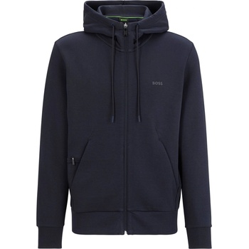 Image 1 of HUGO BOSS Суичър Boss Men's Saggy Full-Zip Hoodie with Adjustable Drawstring Hood - Navy 402