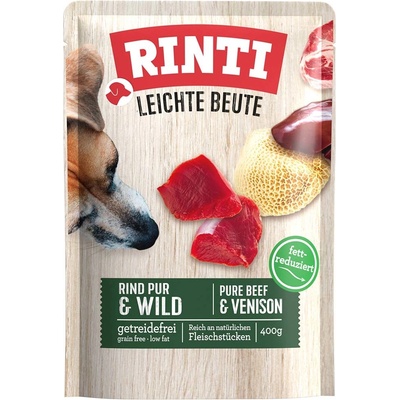 Rinti Leichte Beute Hovězí Pure a zvěřina 10 x 400 g