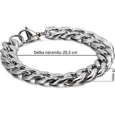Steel Edge náramok z chirurgickej ocele WJHB673