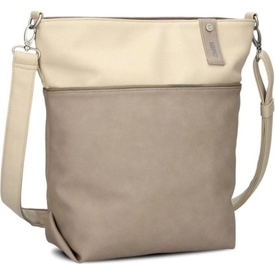 Zwei kabelka crossbody Jana J12 NCAP šedohnědá