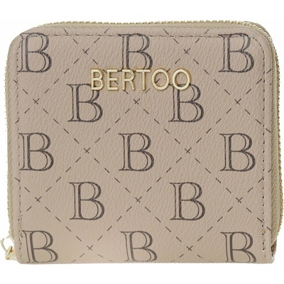 Bertoo dámska peňaženka Laura beige logo
