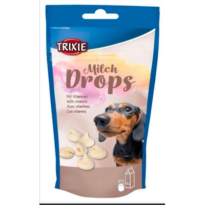 TRIXIE Milch Drops - млечен дропс бонбони с бял шоколад, витамини за кучета, 200 гр