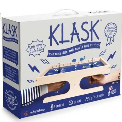 Asmodee Klask - магнитна игра на сръчност за 2 играчи (MAR40630)