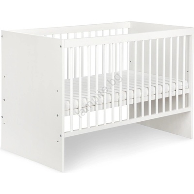 Klups - Бебешко креватче KAROLINA I 120x60 см бор/бяло (CI0036)