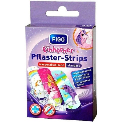 Figo náplasti dětské 10 ks Jednorožec