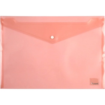 Папка джоб с копче Axent А4+ Опушено червен (1303079-40-1402-24-A)