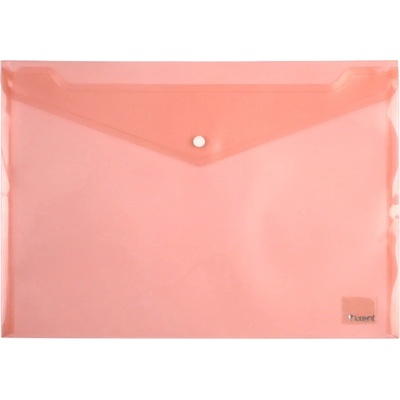 Папка джоб с копче Axent А4+ Опушено червен (1303079-40-1402-24-A)