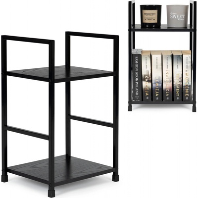 MODERNHOME CWJ302448 BLACK Malá čierna knižnica