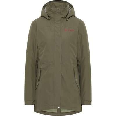 Vaude Дамско яке парка Vaude Women's Pellice Wool Parka - Khaki - размер 36 (EU) (105-3728-0512)