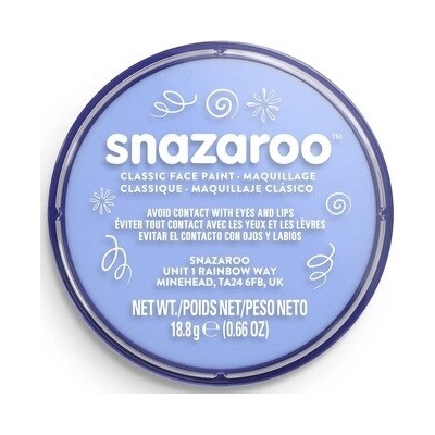 Snazaroo farba na tvár 18 ml svetlomodrá pale blue
