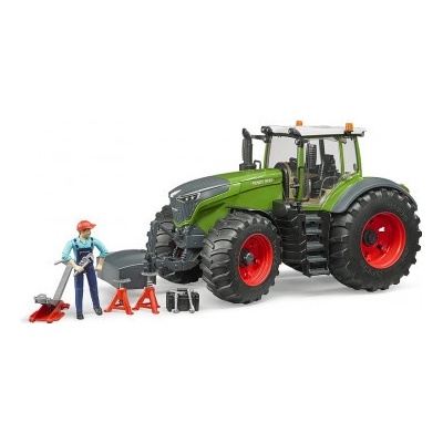 Bruder 4041 Traktor Fendt 1050 Vario s mechanikom a dielenským náradím 1:16