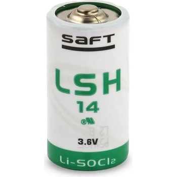 Saft Литиево тионил батерия 3, 6V 5.8Ah C, R14, LSH14, LS26500 STD -с пъпка- SAFT (LSH14)