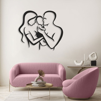 Image 1 of Decono Метална Декорация Семейно Щастие