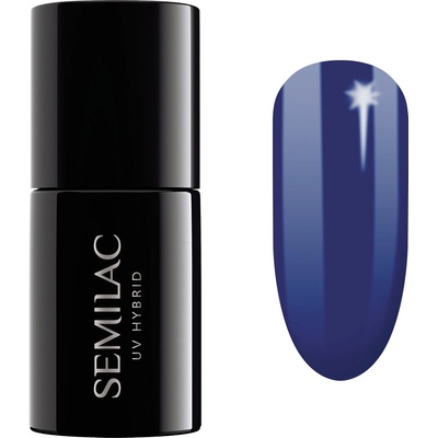 Semilac gel lak 308 Festive Blue Modrá 7 ml