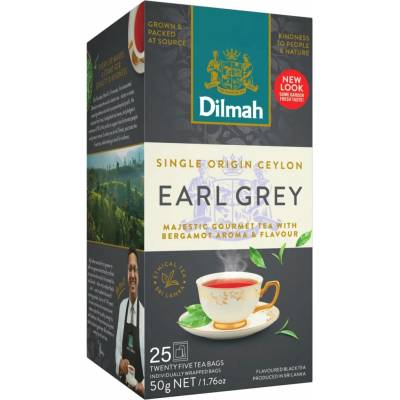 Dilmah Earl Grey listnatý 125 g