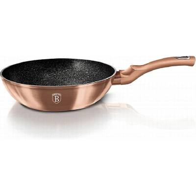 Panvica Wok s mramorovým povrchom 28 cm Rosegold Metallic Line
