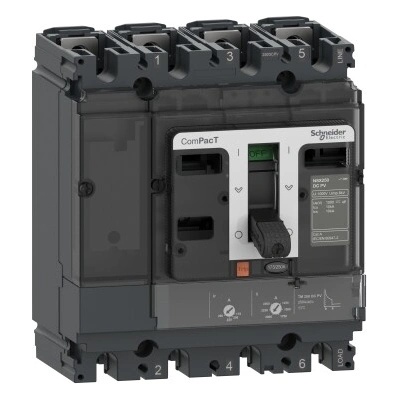 Schneider Electric Deon NSX160F 36kA DCPV 4P 160A TMD C16F4TM160D1