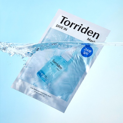 TORRIDEN DIVE-IN Low Molecule Hyaluronic Acid Mask Hydratačná maska s kyselinou hyalurónovou 27 ml