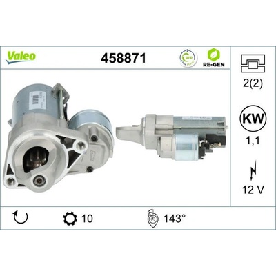 Startér VALEO 458871