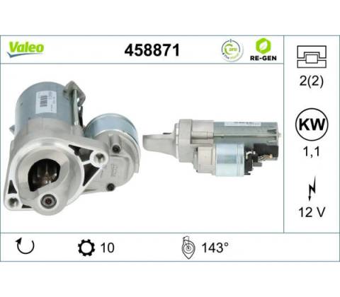 Startér VALEO 458871