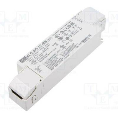 MEAN WELL XLC-60-12-BS Napájecí zdroj: spínaný; LED; 60W; 12VDC; 0÷5A; 155÷400VDC; XLC-60